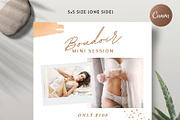 Boudoir Mini Session MS086, a Flyer Template by Bellenity Design (Thumbnail 2 of 2)