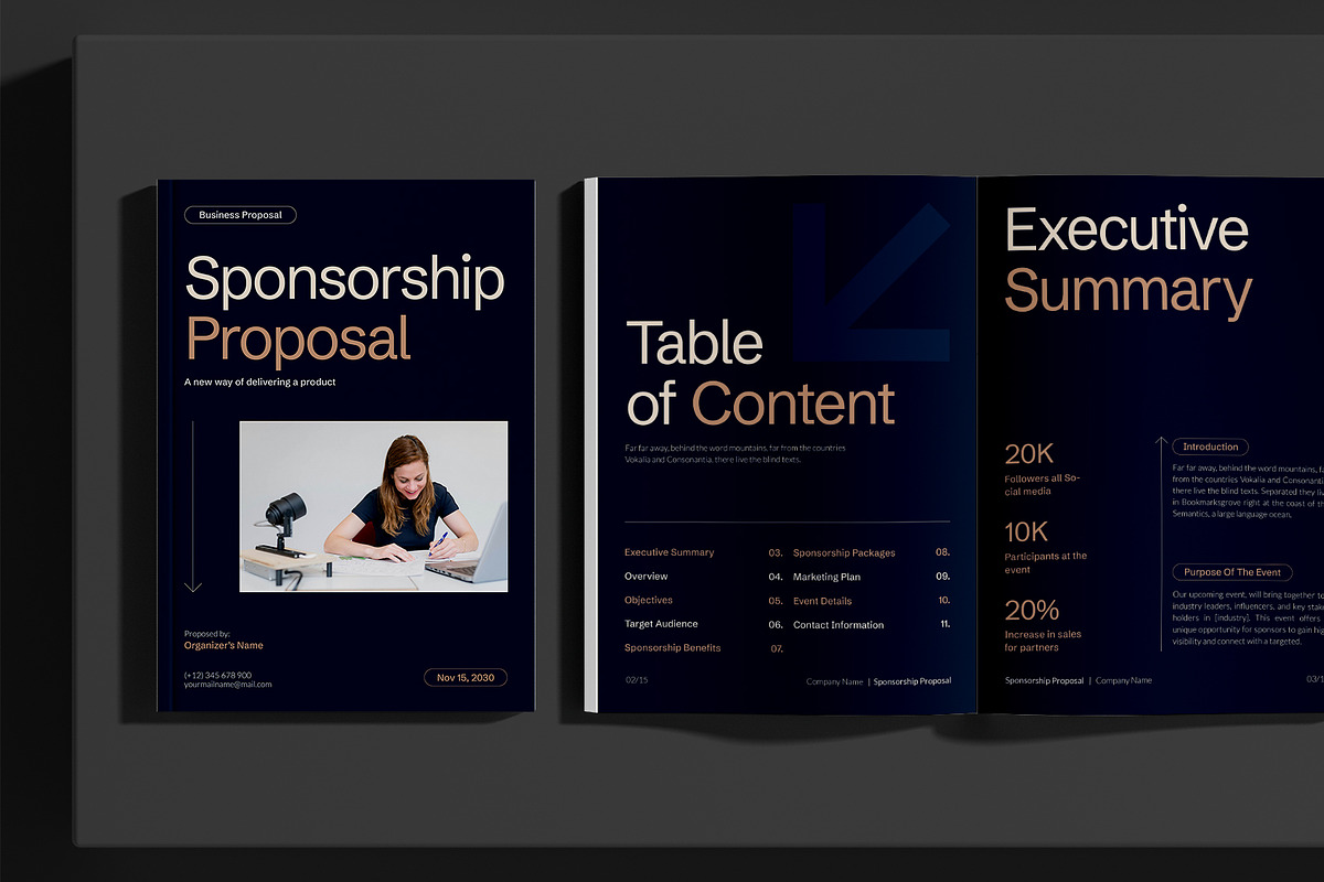Creative Sponsorship Proposal preview 2