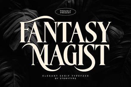 Fantasy Magist Elegant Serif Font, a Serif Font by Storytype Studio