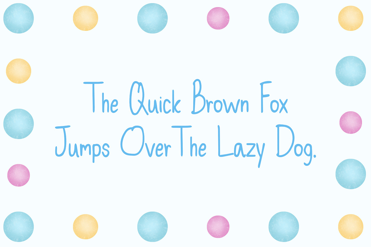 Mochi | Cute Handwriting Font, a Handwritten Font by LivelyAutumn11.11 (Photo 4 of 5)