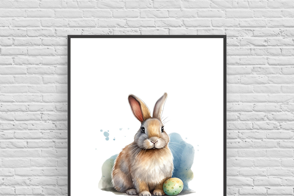 Watercolor Clipart, Easter Clipart, an Animal Illustration by KomtsyanTatyanaArt (Photo 5 of 6)