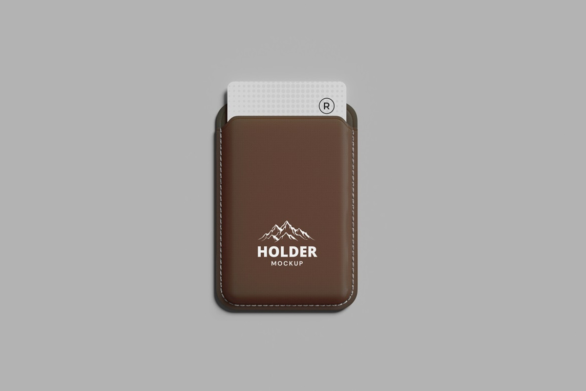 ID Card Holder Mockup, a Merchandise Mockup by AndikaGraphic (Photo 2 of 6)