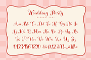 Wedding Party - Elegant Whimsical, a Handwritten Font by Letterayu Studio (Thumbnail 6 of 6)