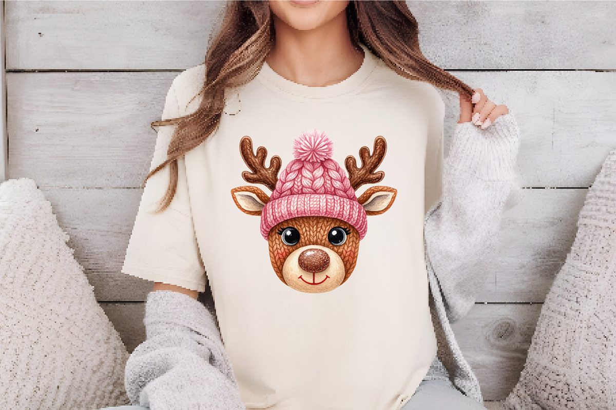 Crochet Faux Yarn Christmas Reindeer, an Illustration by Dream Creation (Photo 2 of 5)