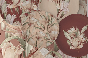 DRY FLOWERS Pattern Collection