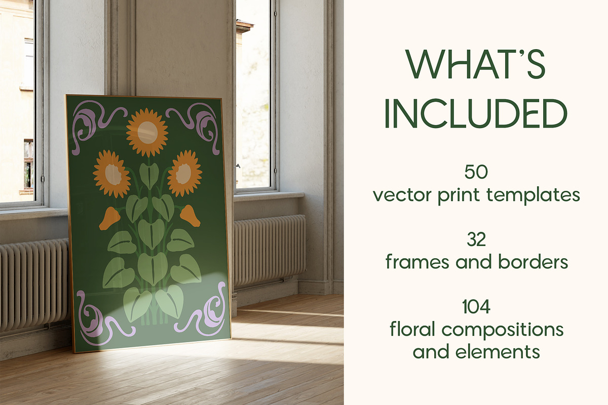 Art Nouveau Vector Poster Creator, an Object Graphic by ArtFM (Photo 2 of 15)