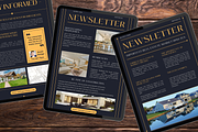 Realtor Newsletters Canva Templates, a Templates & Theme by TemplateCastleStore (Thumbnail 6 of 9)
