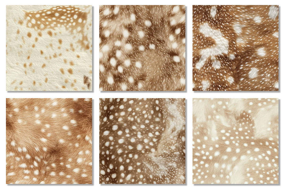 Deer Hide Digital Papers Fawn Fur, a Texture Graphic by Dream Creation (Photo 5 of 7)