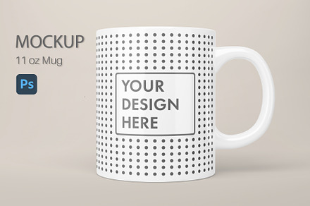 11oz Mug Mockup, a Cups & Container Mockup by MockupsBox
