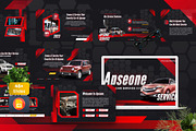 Apsone - Car Service Googleslide, a Presentation Template by Dhabee (Thumbnail 1 of 8)