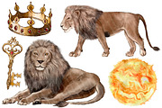 Lion PNG Clipart - Fantasy Magic, an Animal Illustration by Lenninator Digital (Thumbnail 4 of 8)