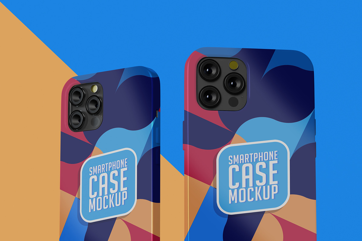 Realistic Smartphone Case Mock-up, a Print Template by Propex (Photo 7 of 8)