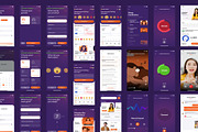 CalmDay Mental Health Tracker Mobile, an UI Kit Template by Lumina_ui_ux202 (Thumbnail 9 of 10)