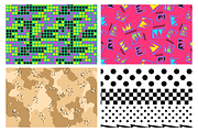 90's Fever - 24 Patterns!, a Pattern Graphic by fontalicious (Thumbnail 4 of 9)