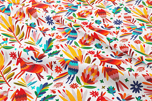 Otomi Mexican Traditional Patterns 2