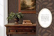 Vintage Bird & Floral Pattern Duo, a Pattern Graphic by Eclectic Anthology (Thumbnail 5 of 13)
