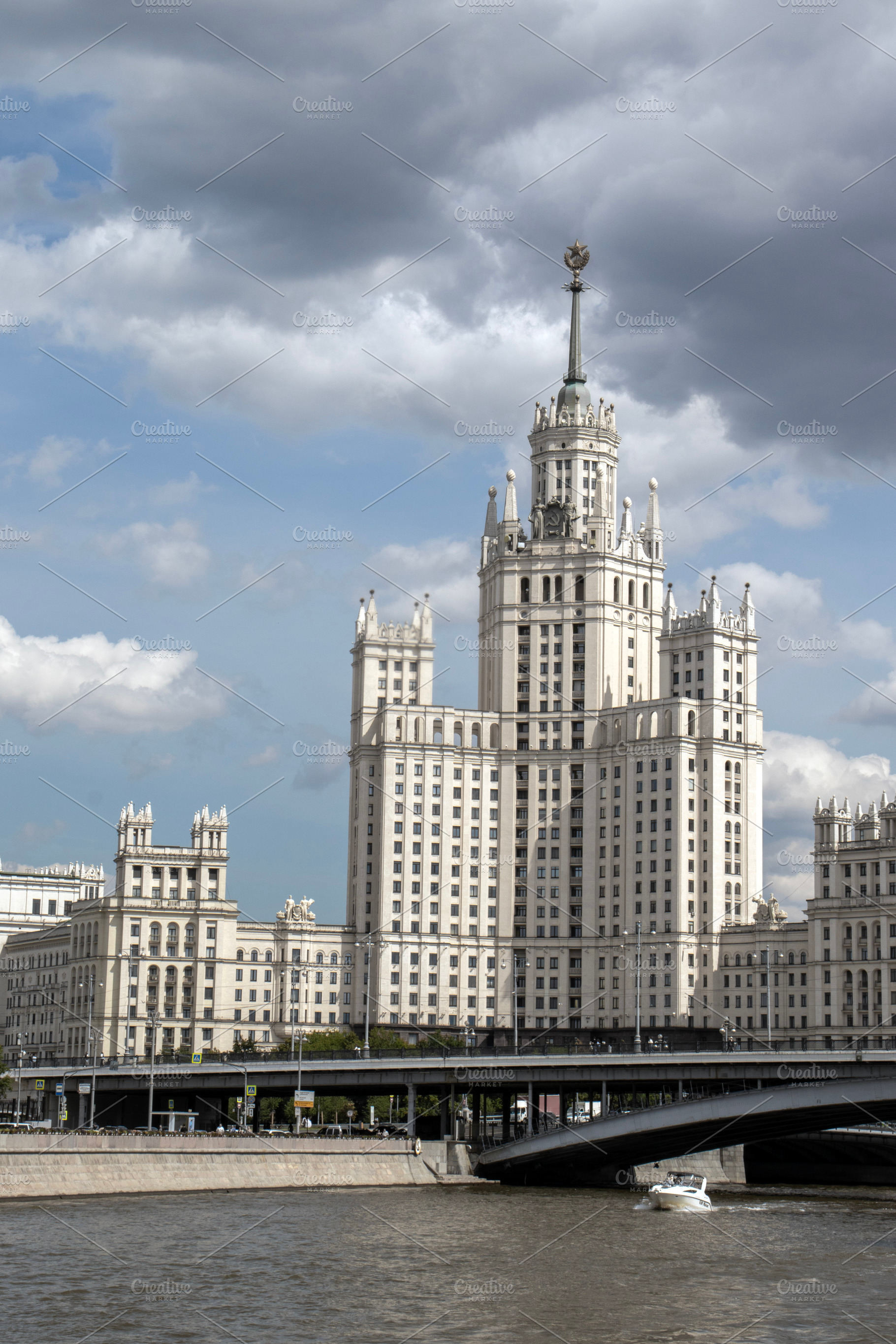 Stalinist Empire-style building, an Architecture Photo by Schreibikus