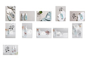 Cosmetic Pump Bottle Mockup Set, a Cups & Container Mockup by YuMyart (Thumbnail 5 of 6)