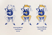 Toad Gentleman Vintage Illustrations, an Animal Illustration by ArtPavo (Thumbnail 6 of 9)