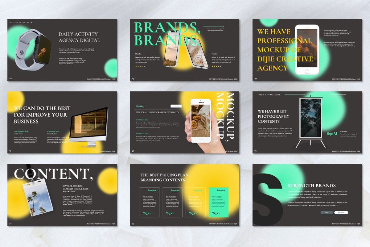 Dijie - Business Branding Keynote, a Presentation Template by Dhabee (Photo 3 of 7)