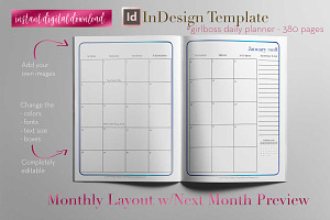 Daily Planner InDesign Template