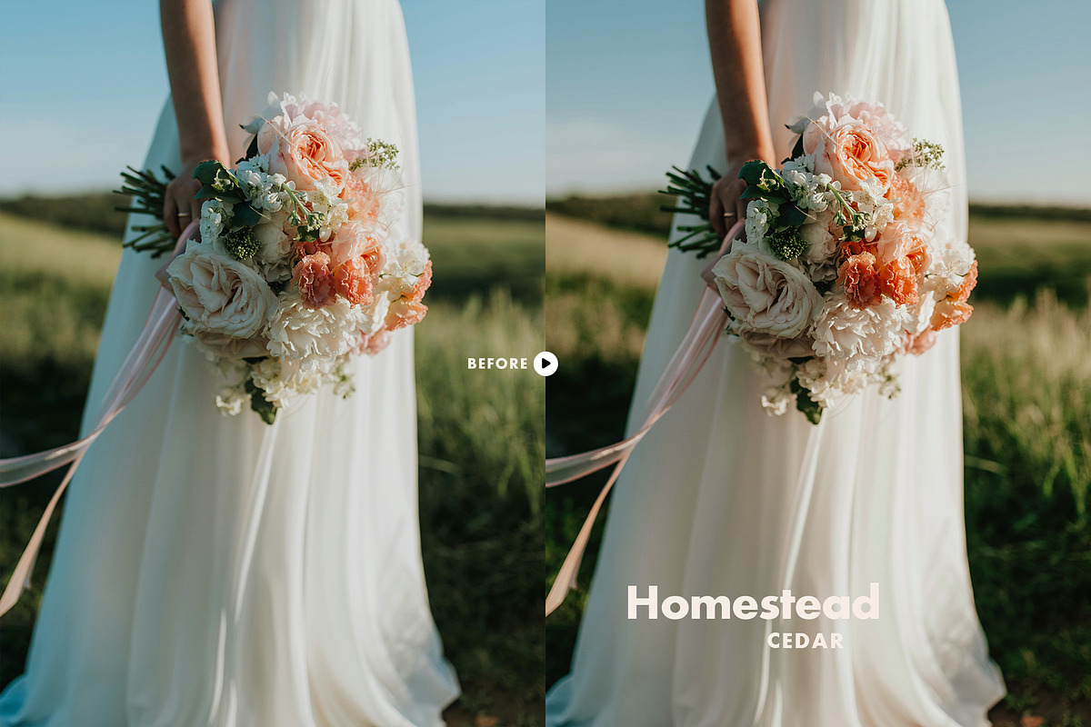 Homestead Wedding Lightroom Presets, a Preset Add-On by Presetrain Co. (Photo 3 of 9)