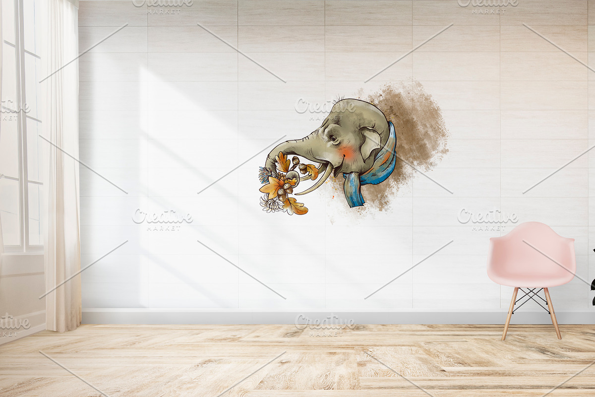 Fall animals clipart, an Animal Illustration by Belusuab (Photo 10 of 10)