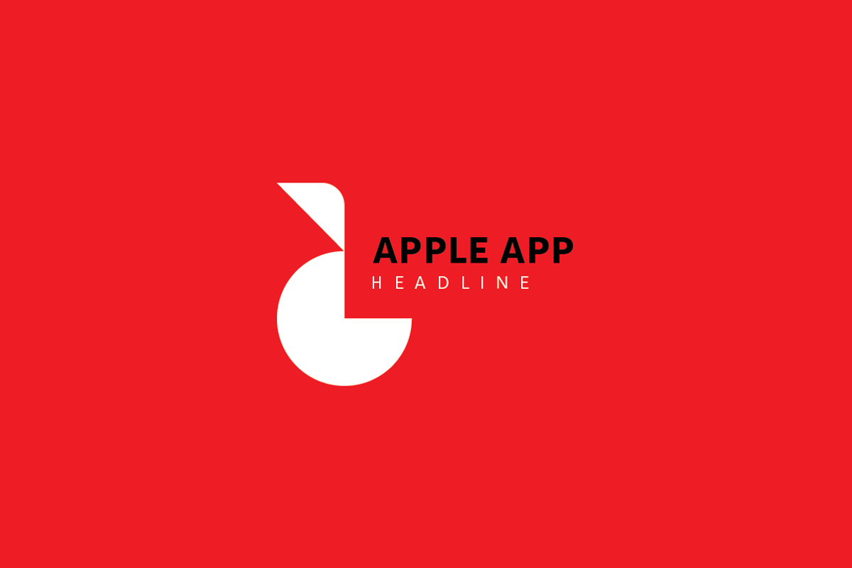 Apple app logo., a Branding & Logo Template by Anton Akhmatov
