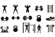 Ultimate Fitness Gym Vector Bundle, an Illustration by Creativeshirt (Thumbnail 2 of 51)