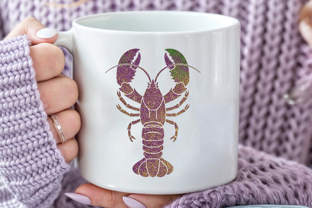 Crawfish Mardi Gras Kids Sublimation, an Illustration by Black Bird Studio (Photo 3 of 3)