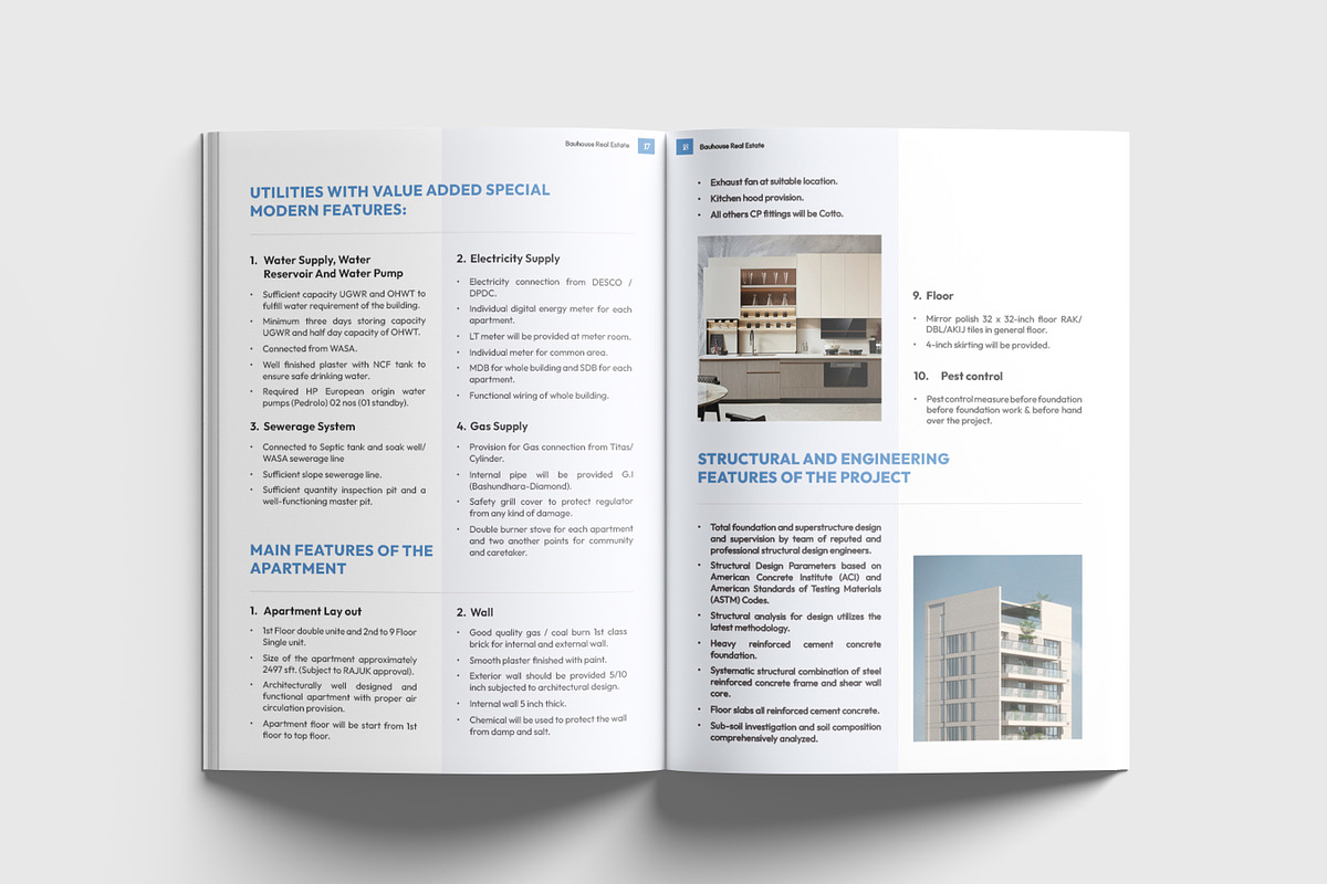 Property Listing Brochure Template