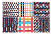6 DOODLE PATTERNS, a Pattern Graphic by Nastya Tkachova (Thumbnail 3 of 5)