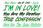 Dear Diary, a Handwritten Font by Comicraft Fonts (Thumbnail 2 of 2)