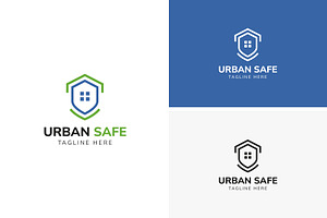 Urban Safe Real Estate Logo