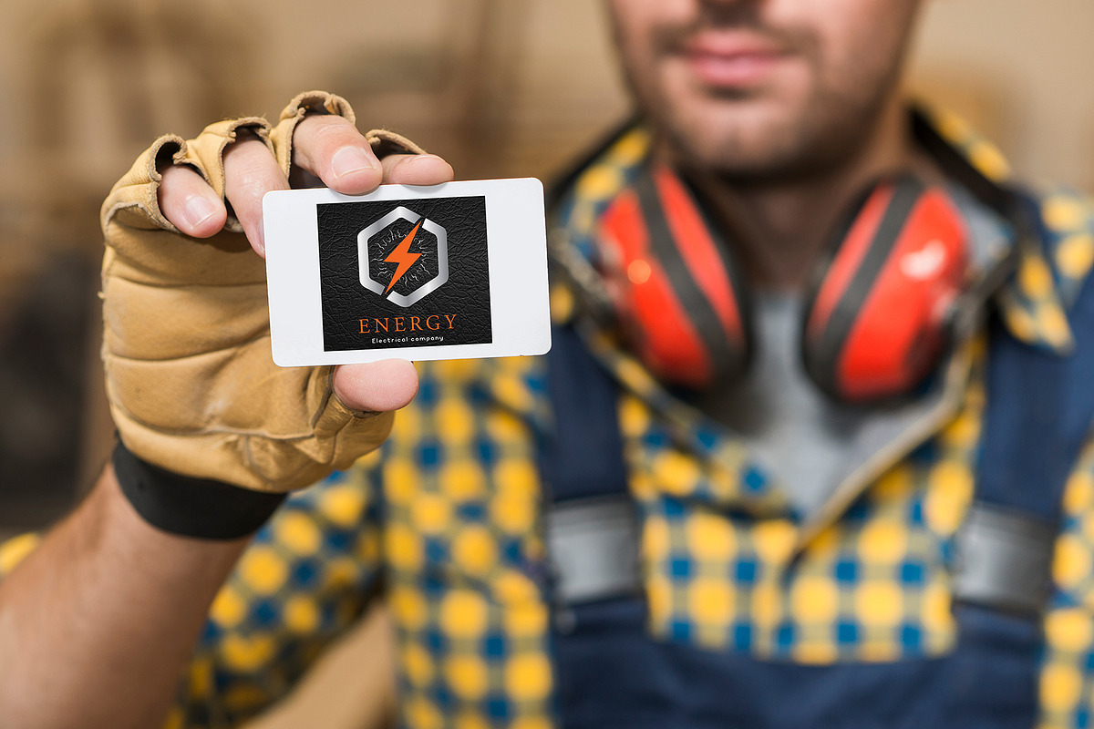 Electrical Company Logo Design, a Branding & Logo Template by YUDesignStore (Photo 3 of 6)