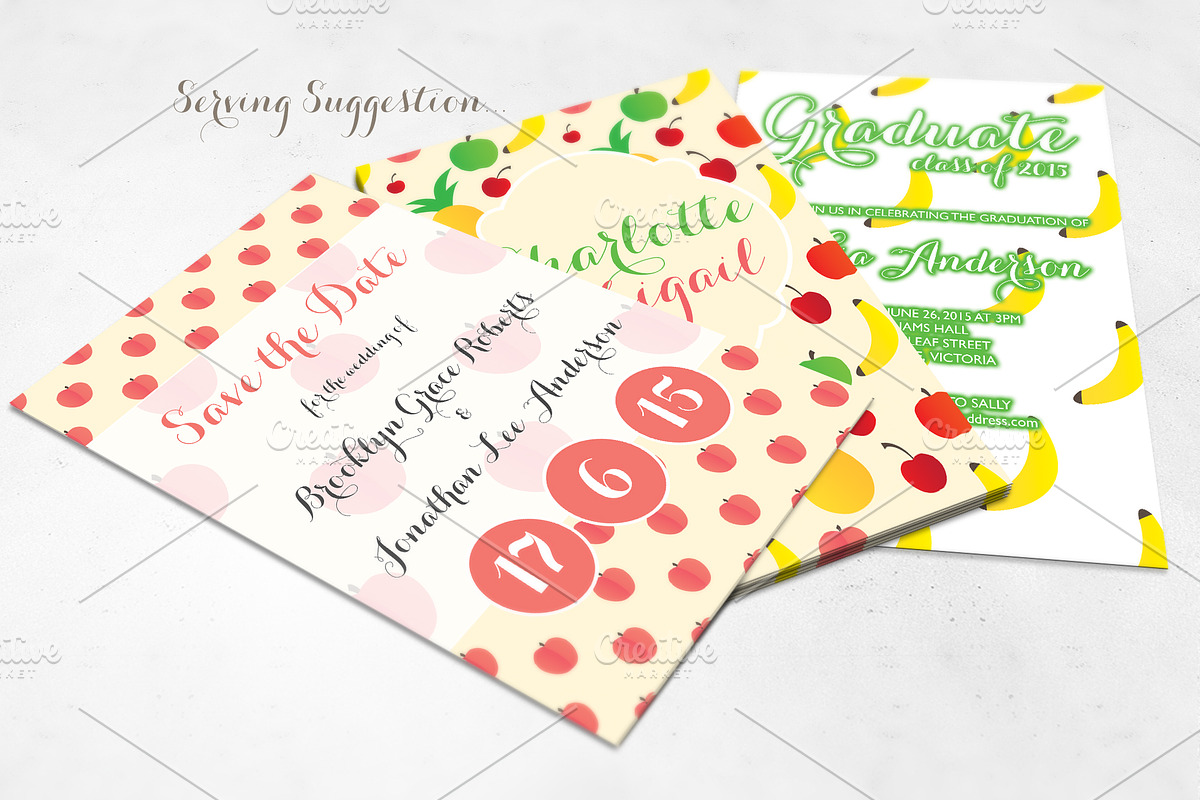 Fruit Punch 38 Seamless Pattern Set preview 4