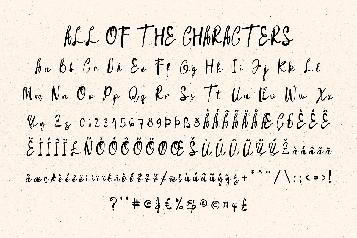 CS Resline, a Script Font by Craft Supply Co. (Photo 8 of 8)