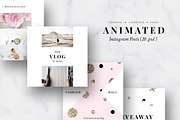 90% OFF | BUNDLE-Instagram Templates, a Social Media Template by CreativeFolks (Thumbnail 12 of 36)