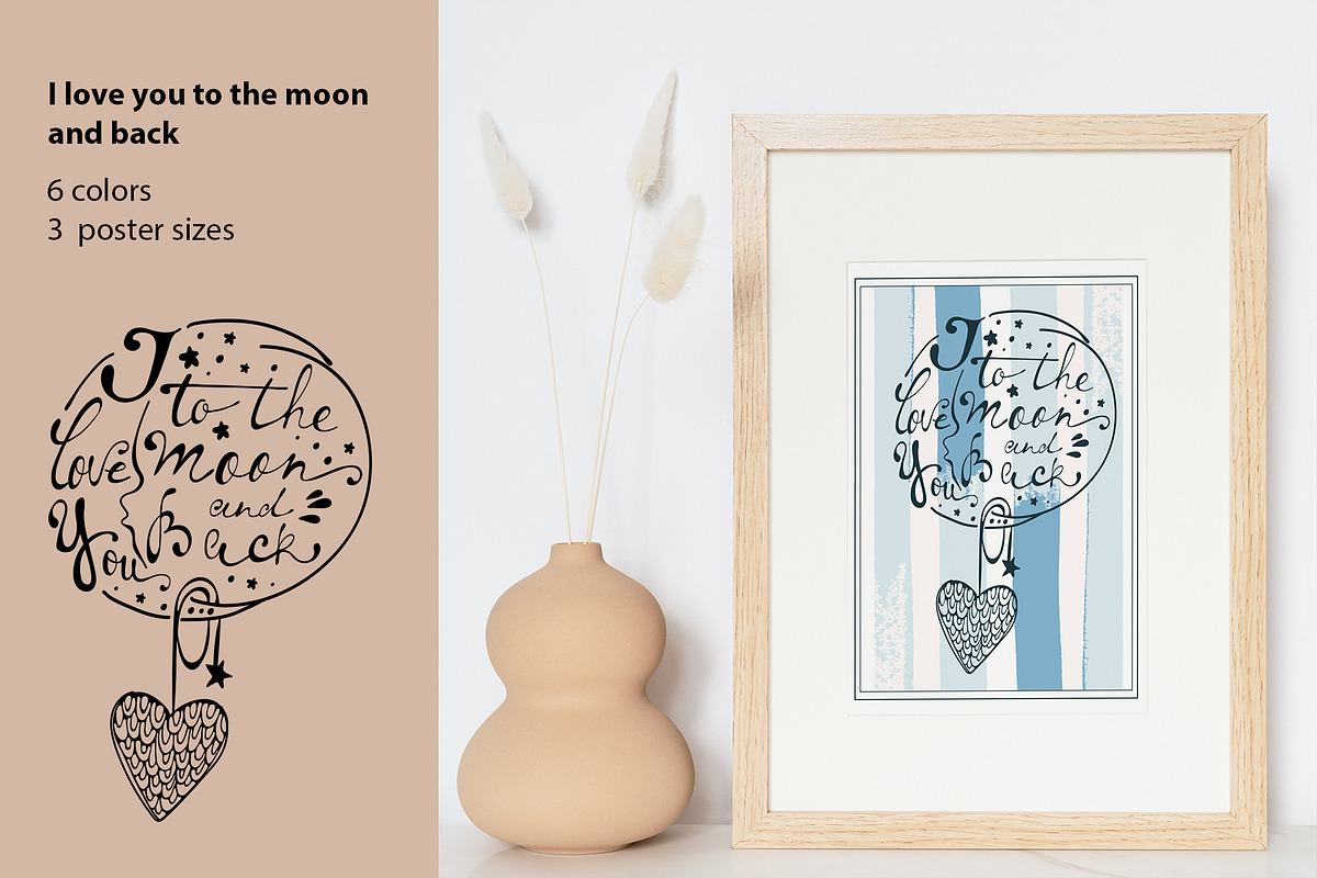 3 typography posters, an Education Illustration by Olillia (Photo 4 of 13)