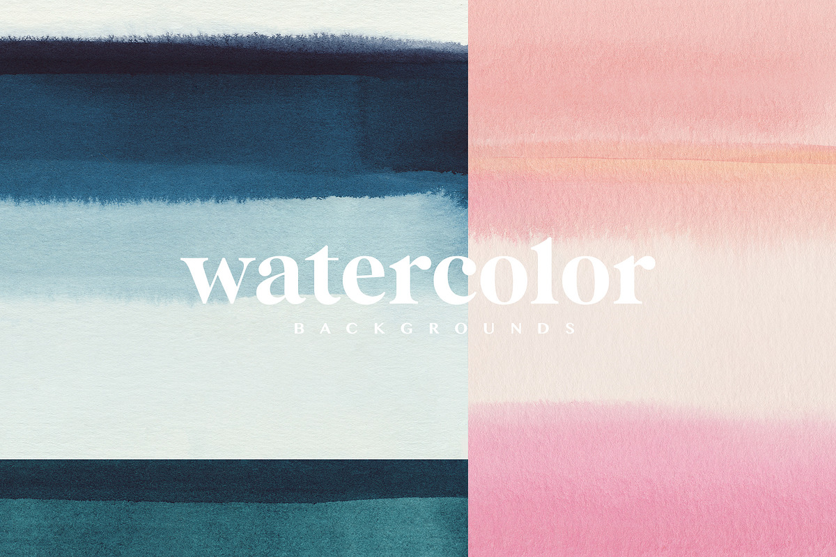 Modern Watercolor Backgrounds, a Texture Graphic by Basia Stryjecka (Photo 7 of 12)