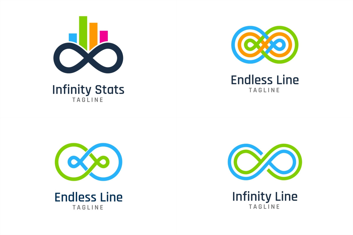 10 Infinity Logo Bundle #2, a Branding & Logo Template by PutraCetol Studio