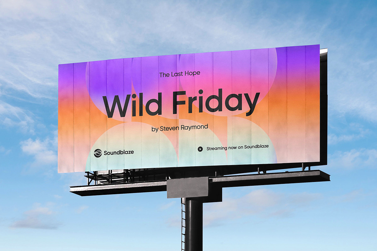 Billboard Poster Street Mockup, an Advertising Mockup by Asylab (Photo 4 of 5)