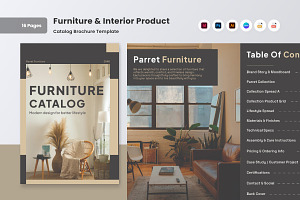 Interior Lookbook Brochure, a Brochure Template by twinstd