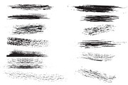 34 Texture Brushes Vector, a Brush Add-On by Skylars Art Supplies (Thumbnail 4 of 8)