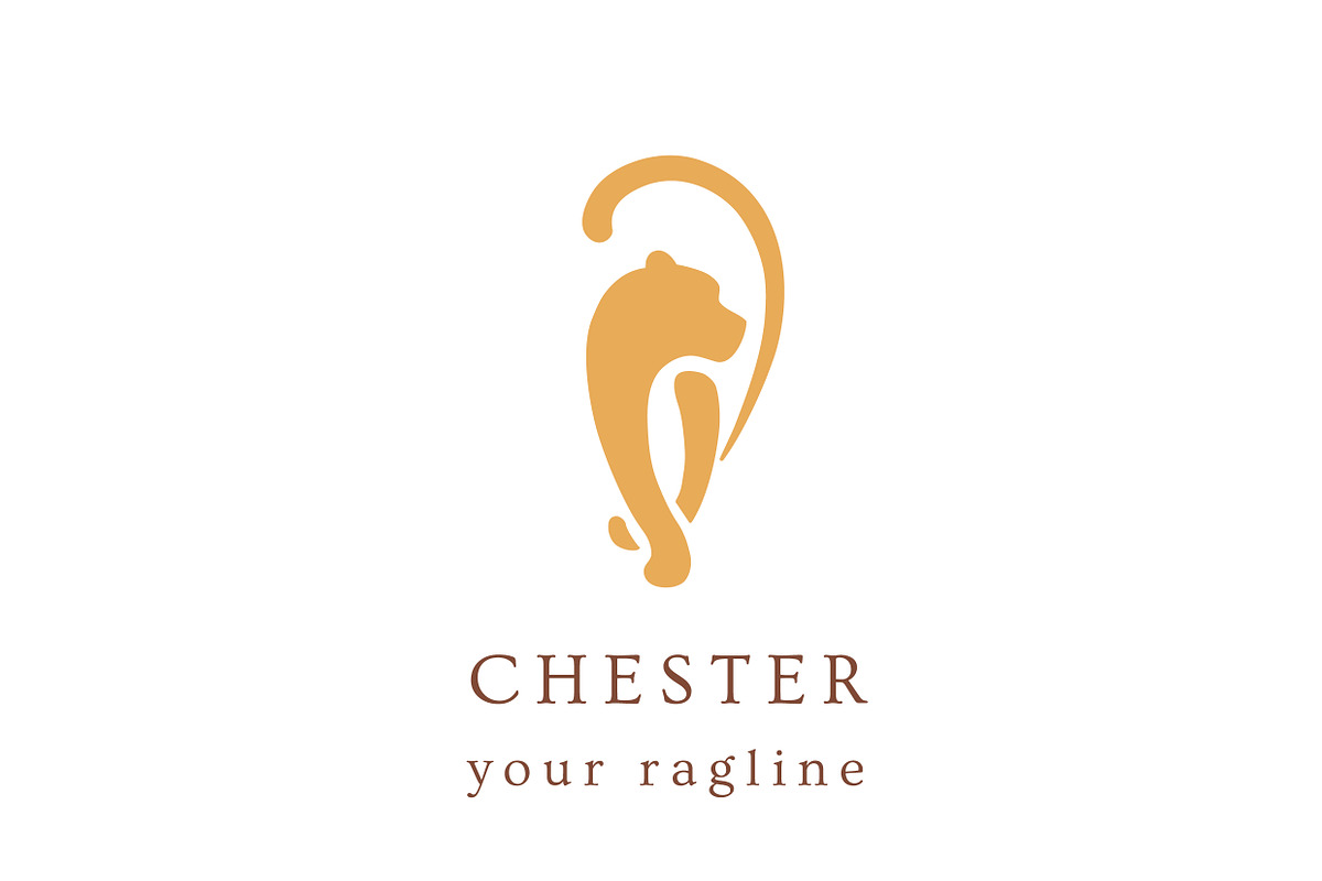 Cheetah logotype 2 versions, a Branding & Logo Template by Alexandra De Angelis (Photo 5 of 7)