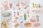 Zero Waste Clipart Collection, an Animal Illustration by Kate Galunga Artstore (Thumbnail 5 of 20)
