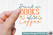 Book Lover Sticker Bundle,PNG File,, a Graphic by akazaddesign (Thumbnail 7 of 11)