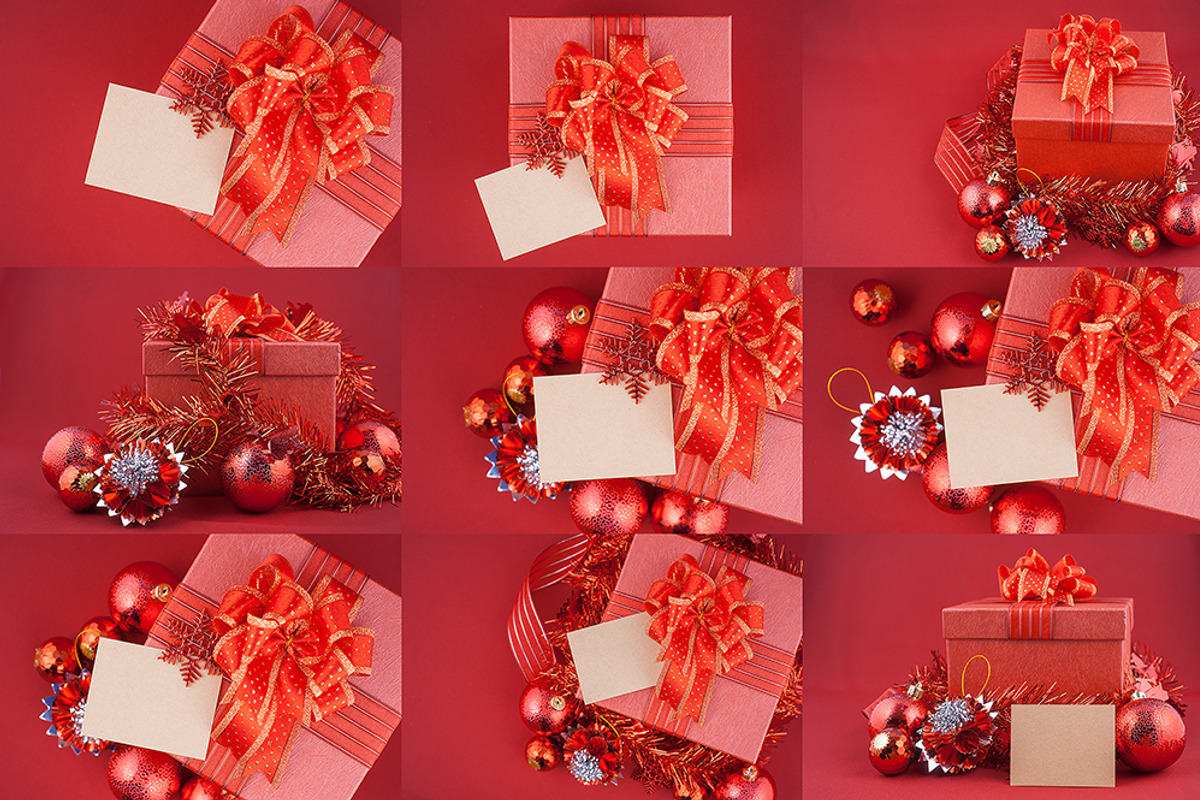 Gift Box &  Decoration Stock Image, a Product Mockup by FWStudio (Photo 3 of 5)
