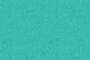 Thanksgiving Line Seamless Patterns, a Pattern Graphic by Anna_leni (Thumbnail 5 of 7)