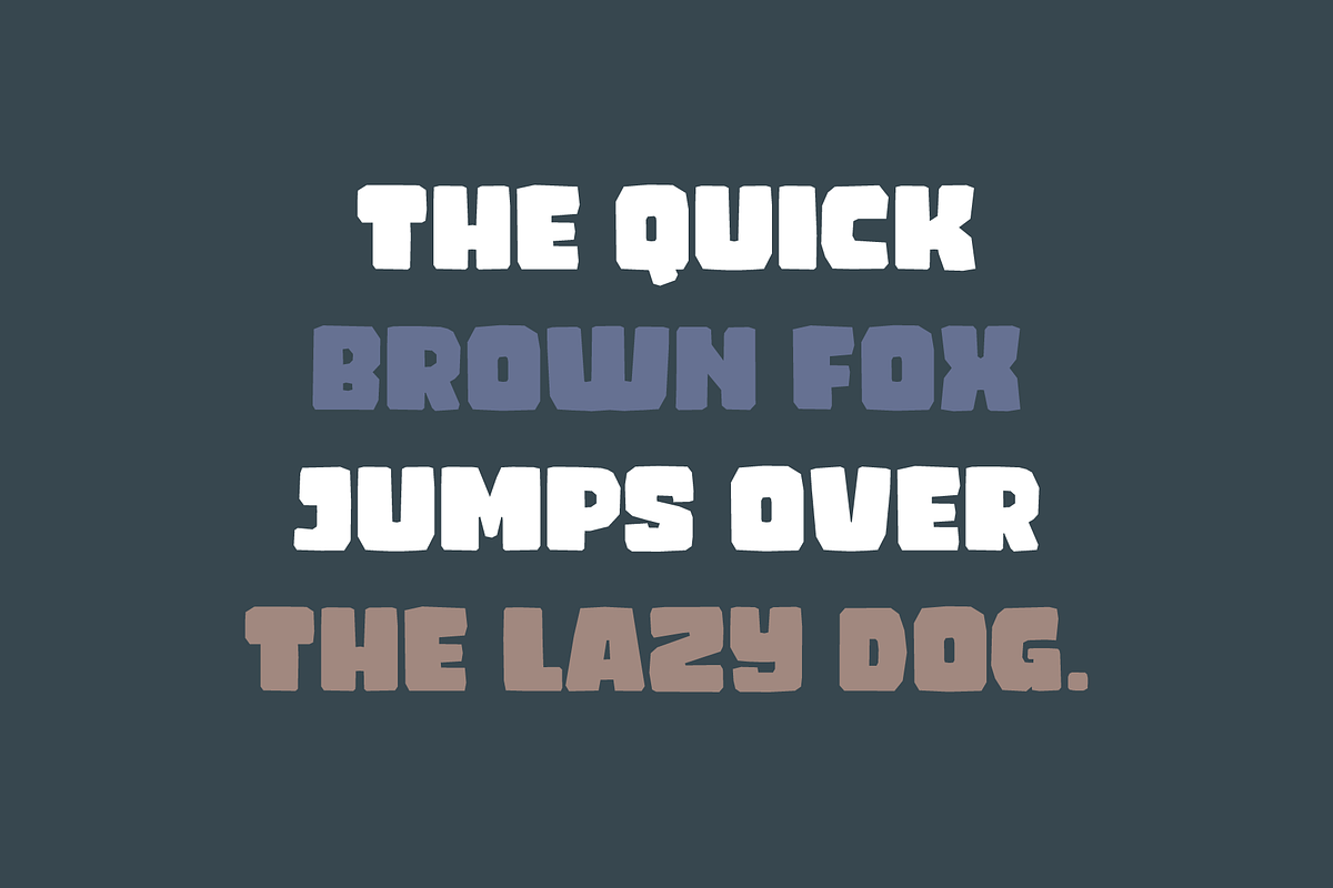 Montuna - Powerful Rough Typeface, a Handwritten Font by alpercakici (Photo 8 of 10)
